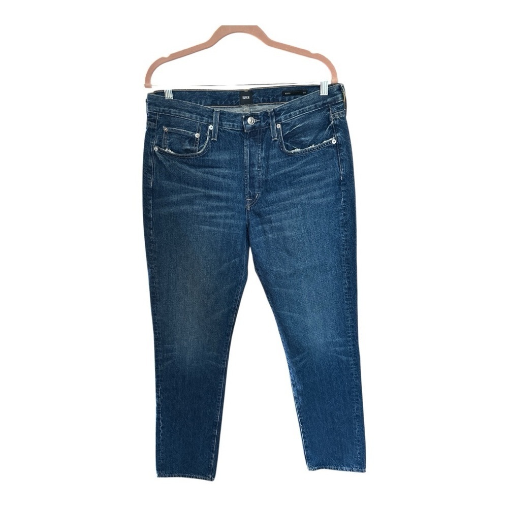EDWIN Benton Slim Fit Gravity Jeans Size 32 Raw Hem | NWT
⸻